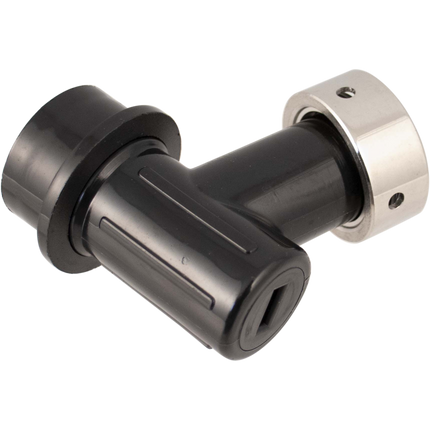 Ball Lock Bev Out (Black) - with Integrated Tap Shank & Collar