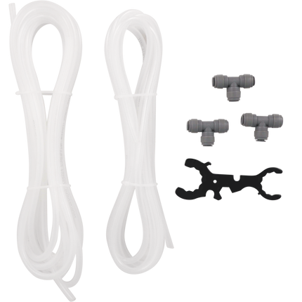 KOMOS Matte Black Tower Kit (Without Faucets) - TOWER & LINE KIT - PLACEHOLDER