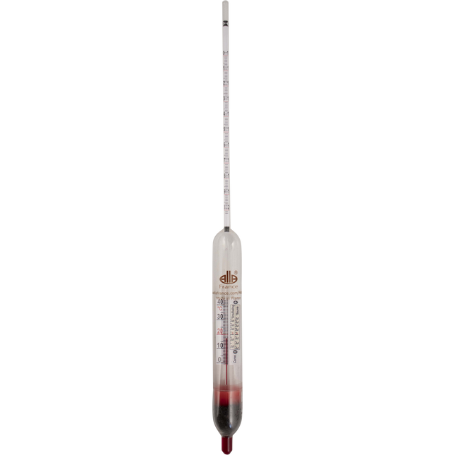 Hydrometer - Brix (10 - 20) With Correction Scale