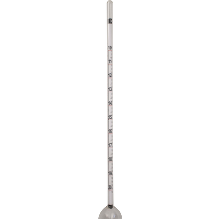 Hydrometer - Brix (10 - 20) With Correction Scale