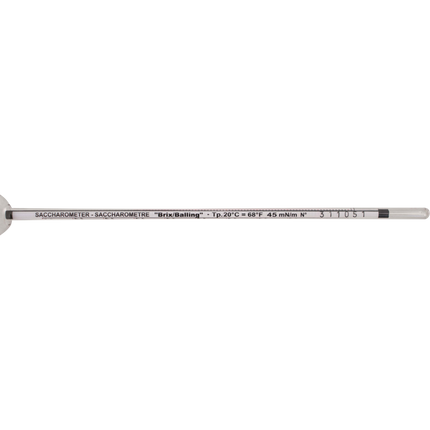 Hydrometer - Brix (20- 30) With Correction Scale