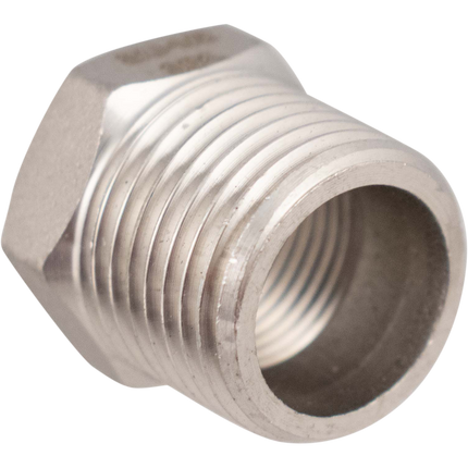 Stainless - 1/2 x 3/8 BSP Reducing Bush
