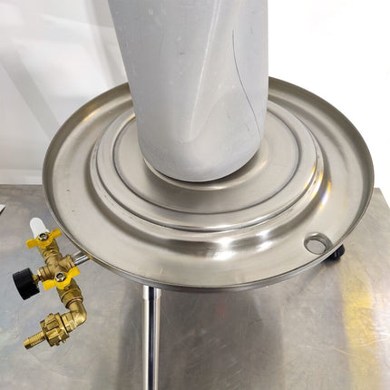 KegLand Stainless Steel Bladder Press - 40L