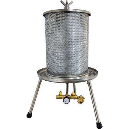 KegLand Stainless Steel Bladder Press - 40L