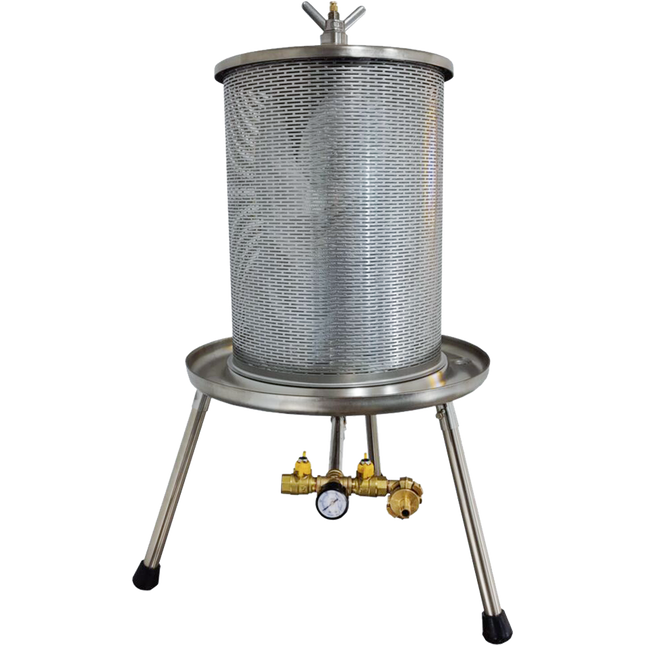 KegLand Stainless Steel Bladder Press - 40L