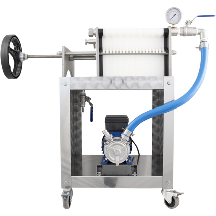 EnoItalia Plate Filter - 40 Plate - Trolley Style w/ Pump - PLACEHOLDER