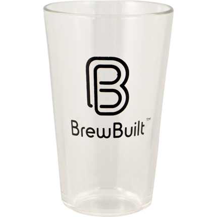 BrewBuilt Pint Glass (16 oz)