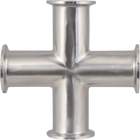 Tri-Clamp Stainless Steel TC Cross - 1.5 in. 
