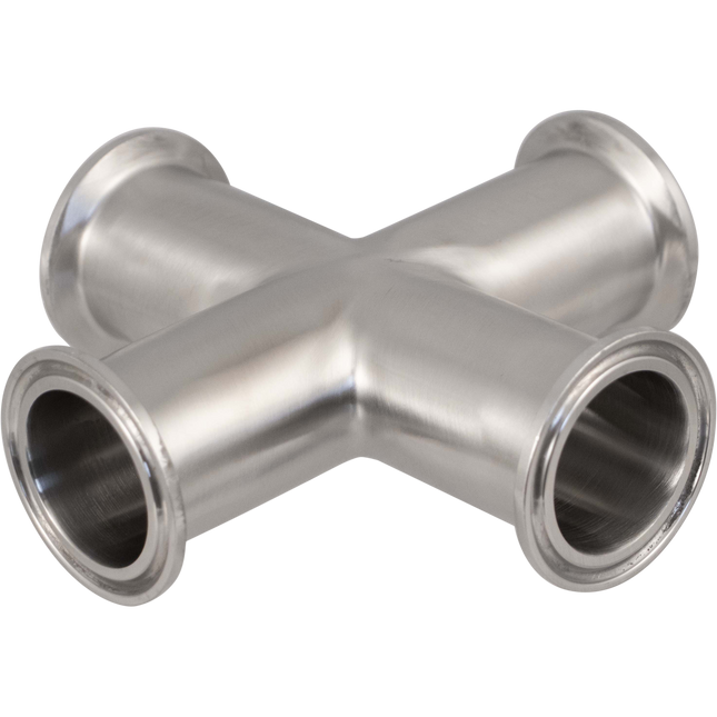 Tri-Clamp Stainless Steel TC Cross - 1.5 in. 