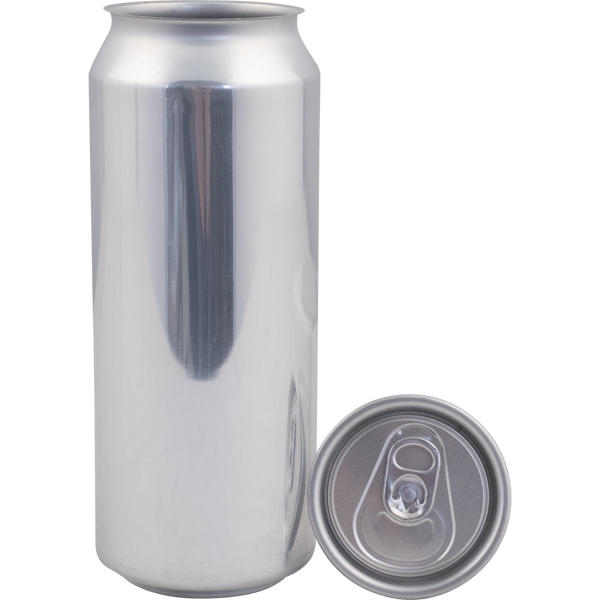 Can Fresh Aluminum Beer Cans | Silver | 500ml/16.9 oz. | Case of 207