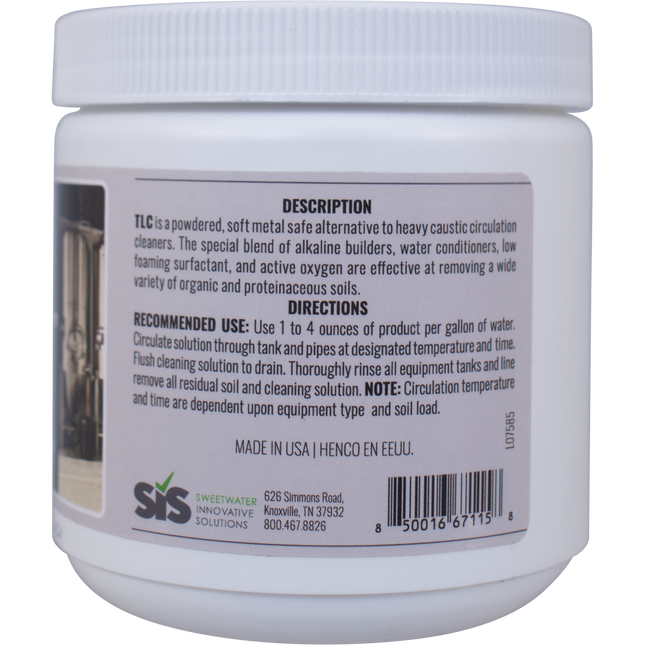 SIS Brew - TLC - Tank & Line Cleaner - 1 lb.