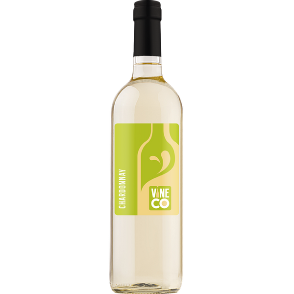 Wine Bottle Labels for VineCo Wine Kit - Chardonnay (30 pack)