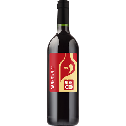 VineCo Wine Kit Label  Cab Merlot 30/pk