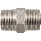 Stainless - 3/8 in. BSPT Hex Nipple