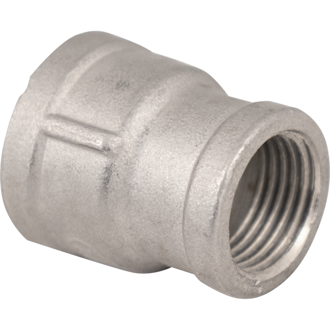 Stainless - 3/4 in. x 1/2 in. BSPP Coupler