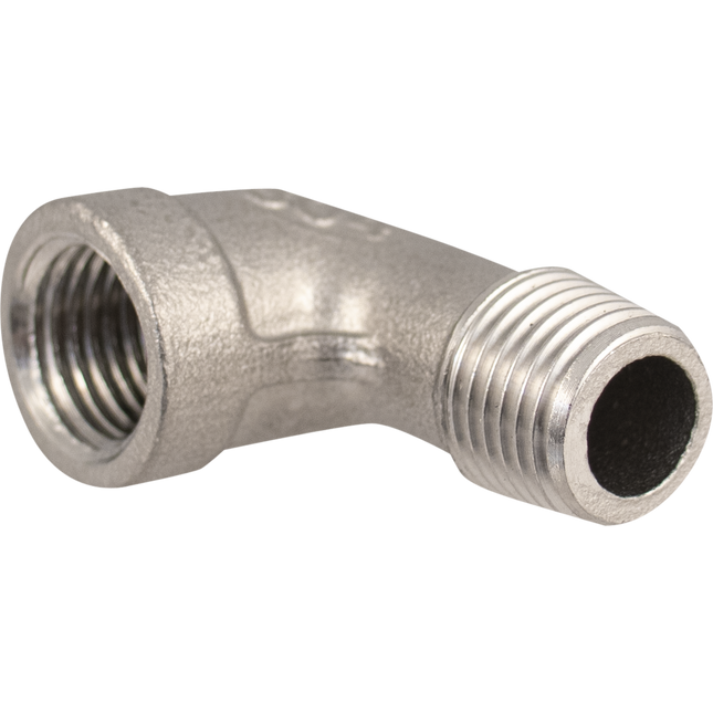 Stainless - 1/4 in. BSPT Elbow - Male to Female