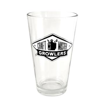 Craft Master Growlers - Craft Master Pint Glass