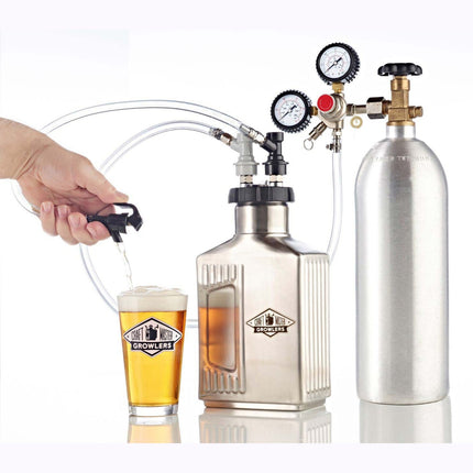 Craft Master Growlers - Growler Ball Lock Post Cap - Dual Post