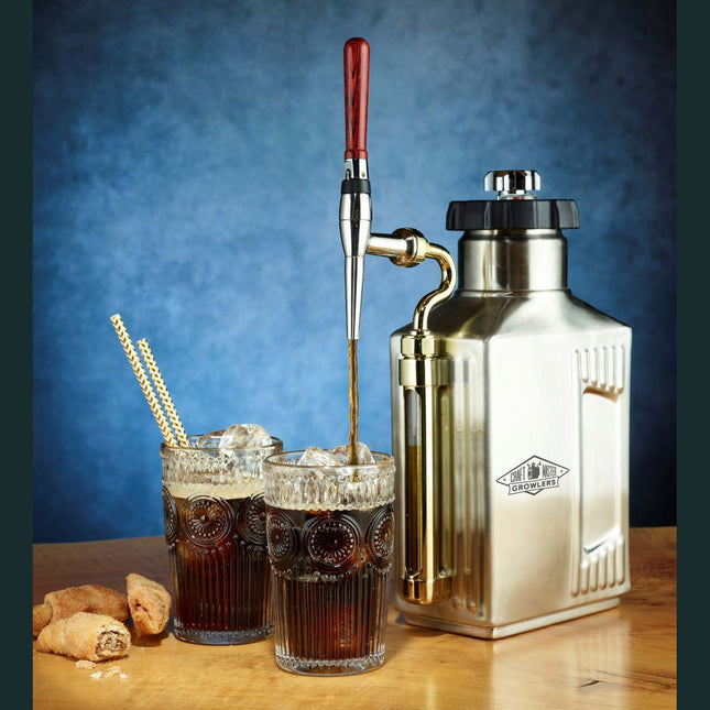 Craft Master Growlers - Nitro Cold Brew Coffee Tap