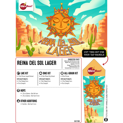 Kit (All Grain) - Reina del Sol Lager - Corona Clone - PLACEHOLDER