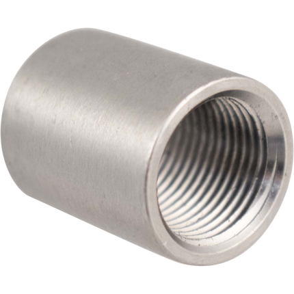 Stainless - 3/8 in. BSPP Full Coupler