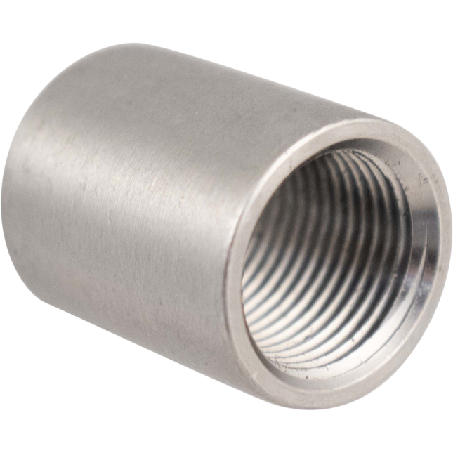 Stainless - 3/8 in. BSPP Full Coupler