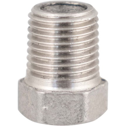 Stainless - 1/4 in. BSPP Hex Plug