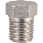 Stainless - 1/4 in. BSPP Hex Plug