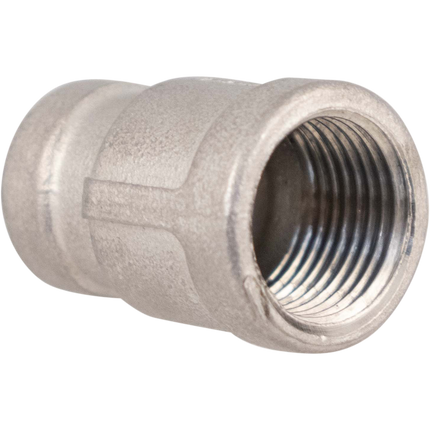 Stainless - 3/8 in. x 1/4 in. BSPP Coupler