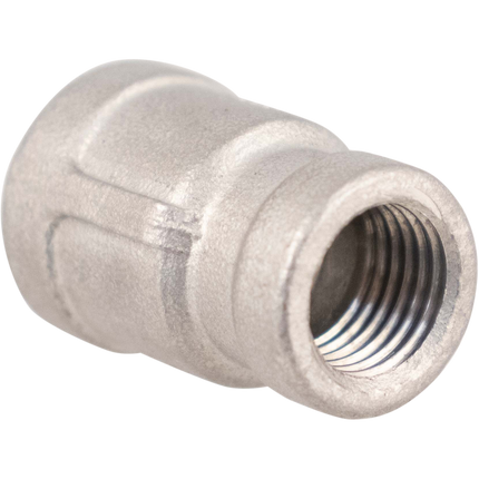 Stainless - 3/8 in. x 1/4 in. BSPP Coupler