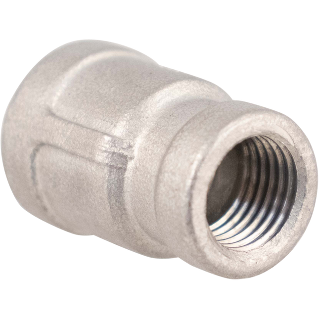 Stainless - 3/8 in. x 1/4 in. BSPP Coupler