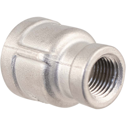 Stainless - 1/2 in. x 1/4 in. BSPP Coupler