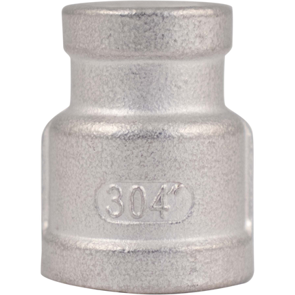 Stainless - 1/2 in. x 3/8 in. BSPP Coupler