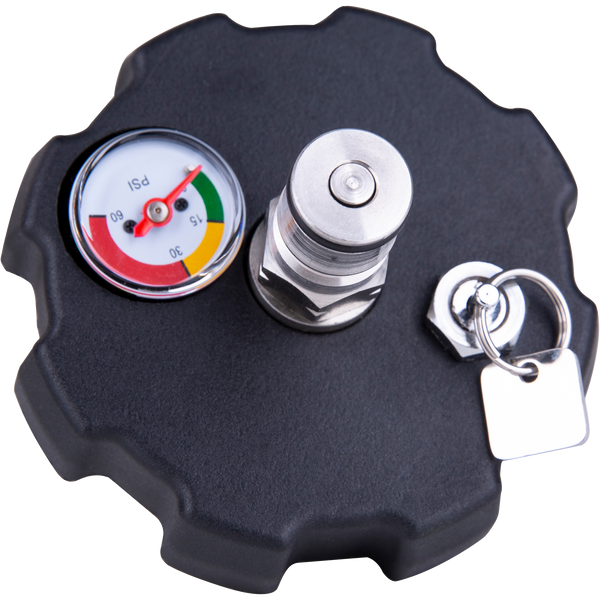 Craft Master Growlers | Growler Ball Lock Post Cap | Gas In