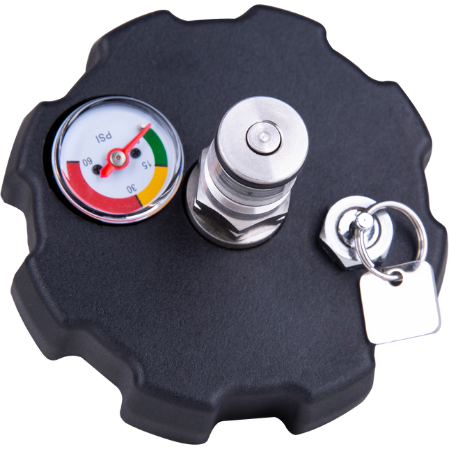 Craft Master Growlers - Growler Ball Lock Post Cap - Gas In