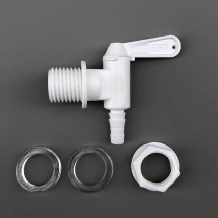Plastic Spigot - Adjustable Spout with Bulkhead (24 mm hole)