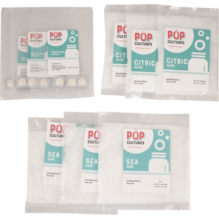 Pop Cultures Cheese Kit Refill - 3 Batches