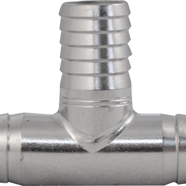 Komos - Stainless Tee - 13 mm (1/2 in.) Barb