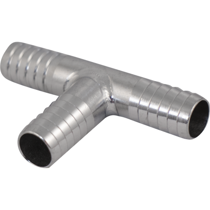 Komos - Stainless Tee - 13 mm (1/2 in.) Barb