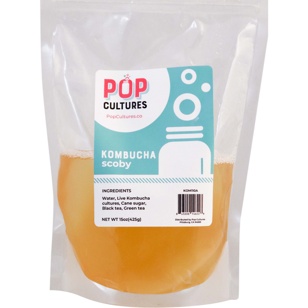 Pop Cultures | Kombucha SCOBY Starter Culture