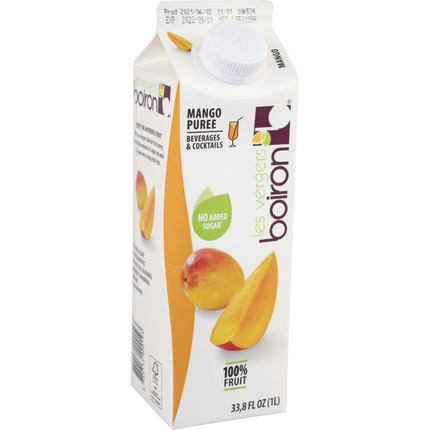 Boiron Fruit Puree - Mango - 1 L (33.8 oz)