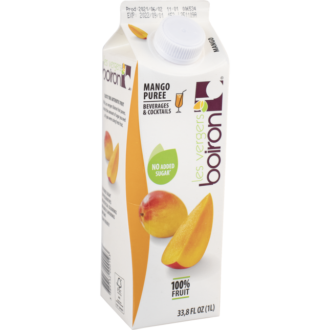 Boiron Fruit Puree - Mango - 1 L (33.8 oz)