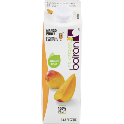 Boiron Fruit Puree - Mango - 1 L (33.8 oz)