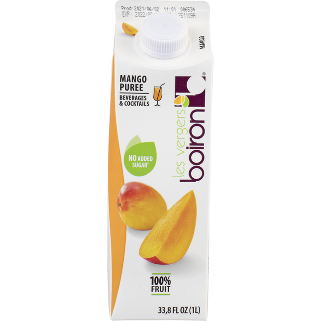 Boiron Fruit Puree - Mango - 1 L (33.8 oz)