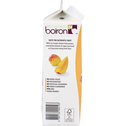 Boiron Fruit Puree - Mango - 1 L (33.8 oz)