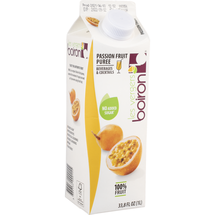 Boiron Fruit Puree - Passion Fruit - 1 L (33.8 oz)