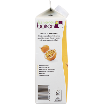 Boiron Fruit Puree - Passion Fruit - 1 L (33.8 oz)