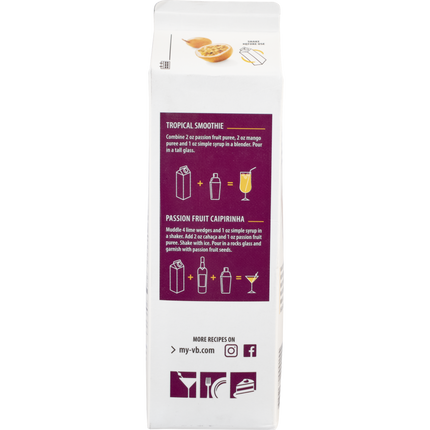 Boiron Fruit Puree - Passion Fruit - 1 L (33.8 oz)