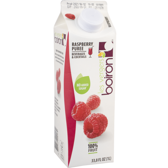 Boiron Fruit Puree - Raspberry - 1 L (33.8 oz)