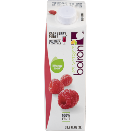 Boiron Fruit Puree - Raspberry - 1 L (33.8 oz)